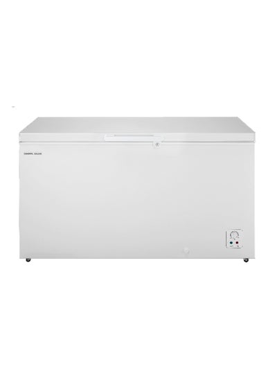 Buy General Goldin 420 Lt 14.8 Cu Ft Chest Freezer, Energy Saving Compressor, Kids Lock, Easy to Move, White in Saudi Arabia