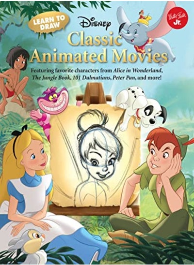 اشتري Learn To Draw Disneys Classic Animated Movies Featuring Favorite Characters From Alice In Wonderla by Disney Storybook Artists Paperback في الامارات