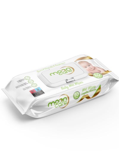 Buy Baby Wet Wipes  80 pieces in Saudi Arabia