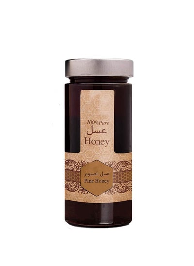 Buy Natural Pure Raw Honey Pine 800g in UAE