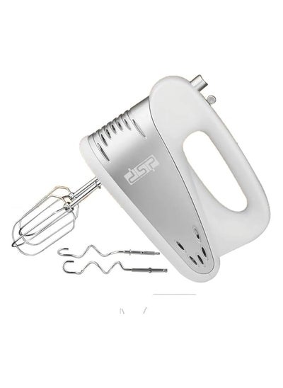 Buy DSP Hand Mixer KM2002 With 200W, Egg Beater, soup mixer, Silver in Egypt