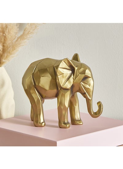 اشتري Blest Polyresin Graphic Elephant 22 x 18.2 x 12 cm في الامارات