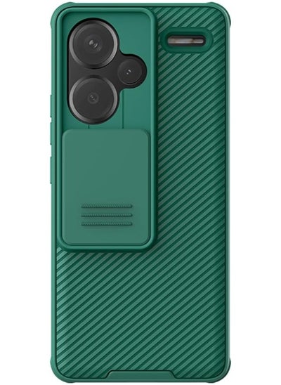 اشتري Redmi Note 13 Pro Plus Case for, Redmi Note 13 Pro+Case Camera Protection with Slide Camera Case for Redmi Note 13 Pro+ 2023 (Green) في السعودية