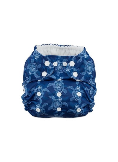 اشتري Hero Pocket Cloth Diaper with One Trim Active Wick Insert Turtles with Trim Insert في الامارات