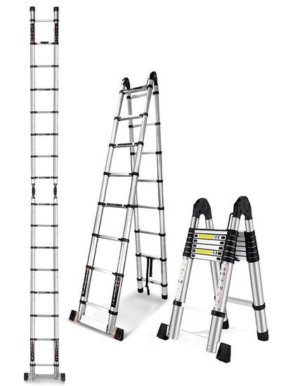 Buy Double telescopic ladder 4.4 metres in Saudi Arabia