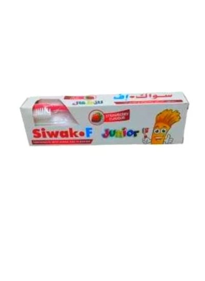 Buy SWAK F Kids Strawberry Toothpaste with Free Toothbrush in Saudi Arabia