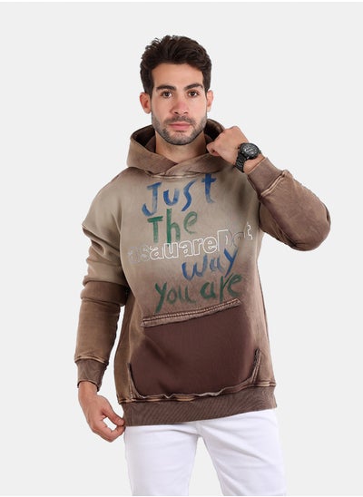 اشتري Heather Kangaroo Pocket Hoodie في مصر