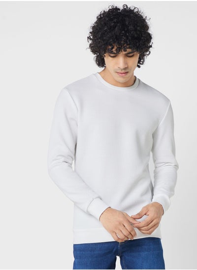 Buy Essential Crew Neck Sweatshirt in UAE