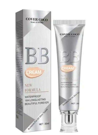 Buy BB Cream Foundation Concealer Makeup Base 30 ML #2 NATURAL in UAE