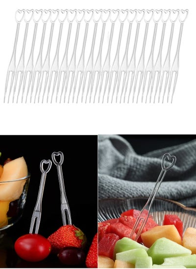 Buy 58pcs Disposable Plastic Fruit Forks for Family Parties Birthday Weddings in Egypt