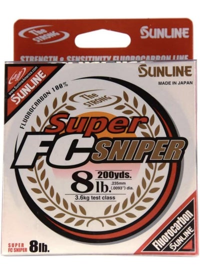 Buy Sunline 63039829 Super FC Sniper 18 Lb. Super FC Sniper, Natural Clear, 660 yd in UAE