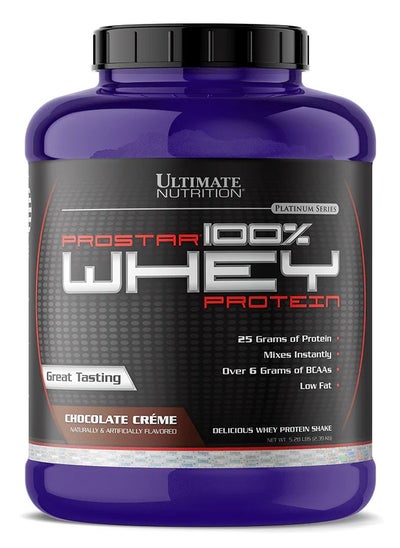 Buy Prostar 100% Whey Protein 2.39kg Chocolate Cream Flavor in UAE