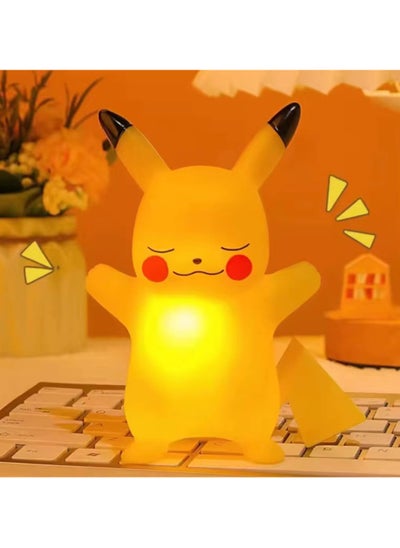 اشتري Pikachu Night Light Bedroom LED Table Light Creative Cartoon Bedside Light Decoration Gift في الامارات