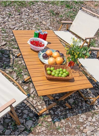 Buy Folding Camping Table Portable Picnic Table with Carry Bag for Outdoor Camping Picnic in Saudi Arabia