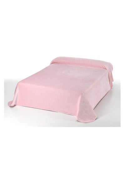 Buy MORA Color Blanket King Size 220x240CM B93 - Pink in UAE