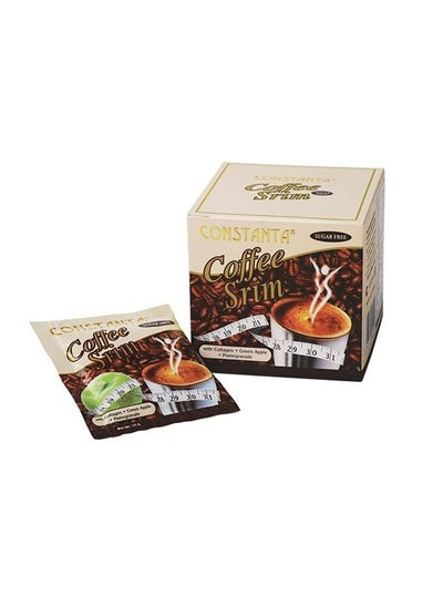 Buy Coffee Body Cream With Sugar Free 12 sachets 15 grams in UAE