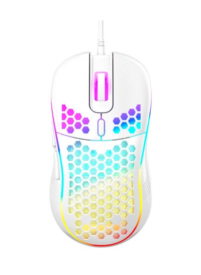Buy Lightweight Honeycomb Wired Gaming Mouse in UAE