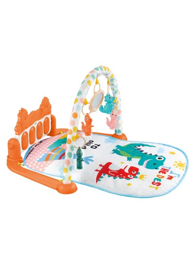 اشتري Baby Gym Play Mat With Pedal Piano Kids' Fitness Mat Soft and Durable Exercise Mat for Children's Workouts and Playtime في السعودية