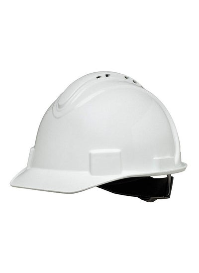 اشتري Honeywell North Safety Helmet Short Brim Vented Four Point Ratchet Suspension Hard Hat White في الامارات