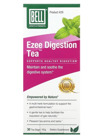 Buy Ezee Digestion Tea 30 Tea Bags (45 g) in UAE