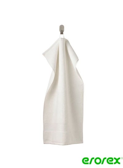 Buy Hand towel white 40x70 cm in Saudi Arabia