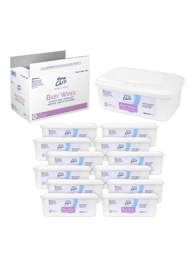 اشتري Baby Wipes, Unscented, Tub, Case/960 (12/80S)12 في الامارات