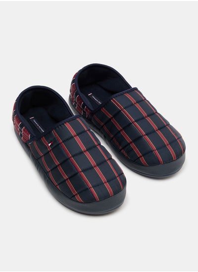 Buy Comfort Striped Home Slippers in UAE