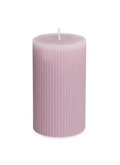 اشتري Basic Lavender Candle Purple - 7X12 Cm في الامارات