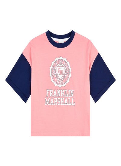 اشتري Franklin and Marshall Girls Contrasting Boxy T Shirt في السعودية