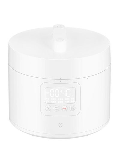Buy Smart Electric Pressure Cooker 5L Smart App Control Multifunction Electric Cooker 1000W - White in UAE