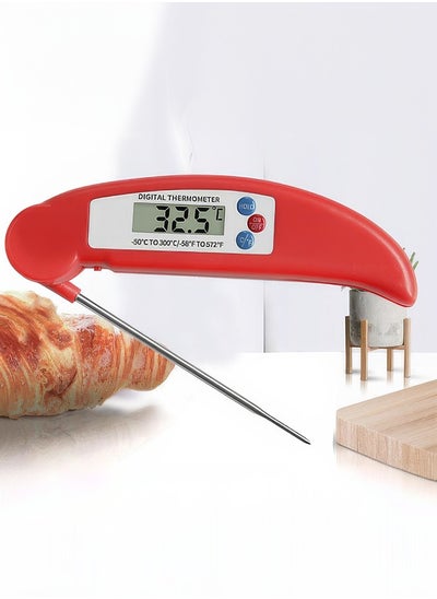 Buy Foldable Food Thermometer, Wide Range, Accurate Readings, Durable and Waterproof, Monitor Food Temperatures in Saudi Arabia