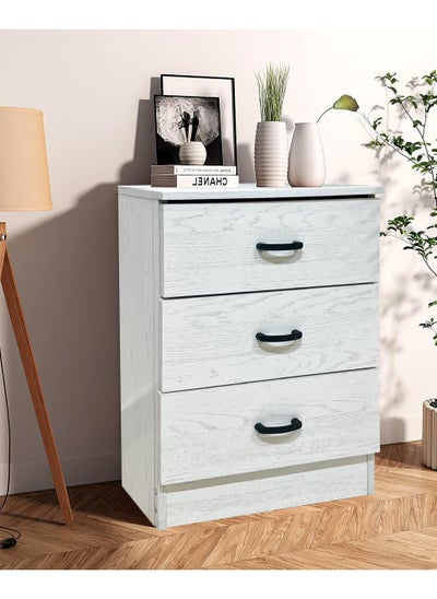 Buy 4 Drawer Dresser Bedside Wooden Cabinet  40*60 cm in Saudi Arabia