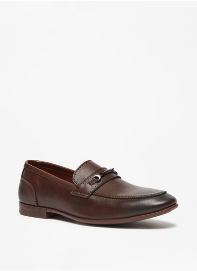 Buy Men'S Solid Slip-On Loafers in UAE