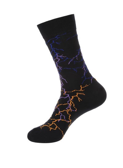 Buy Unisex Absorb Sweat and Deodorize Socks 3 Pairs High Quality Socks One Size Fits All in UAE