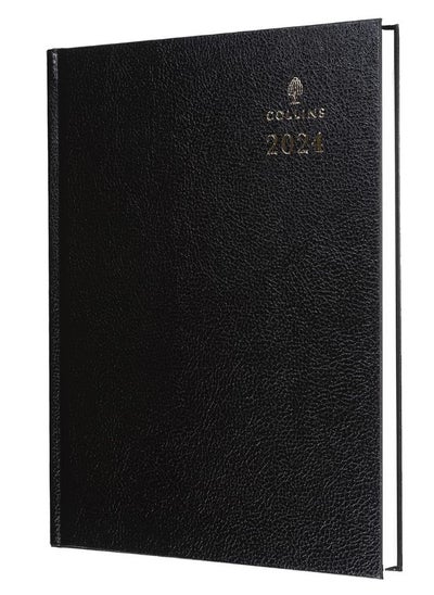 اشتري Collins Standard Desk 2024 Diary A5 Week to View Business Diary - Business Planner and Organiser - January to December 2024 Diary - Weekly - Black - 35.99-24 في الامارات