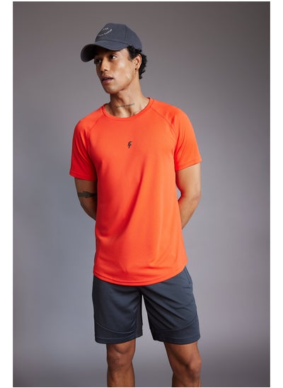 Buy Man Slim Fit Crew Neck Short Sleeve Knitted T-Shirt in Egypt