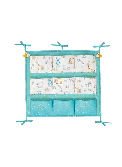 Buy Baby Crib Organizer 9 Pockets 54x49 cm in Saudi Arabia