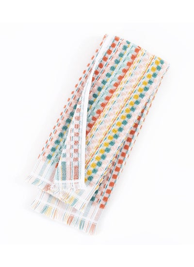 Buy Sonoma Bath Towel, Multicolour - 550 GSM, 41x69 cm in UAE