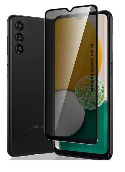 اشتري Samsung Galaxy A15 5G Privacy Full Coverage Glass Screen Protector - Black في مصر