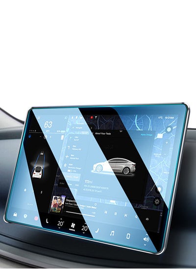 Buy Car interior - Tempered Glass Screen Protector 15.6 inch for BYD Atto 3 Anti Scratch Car Glass Tempered Film for Center Control Touchscreen Car Accessories in UAE