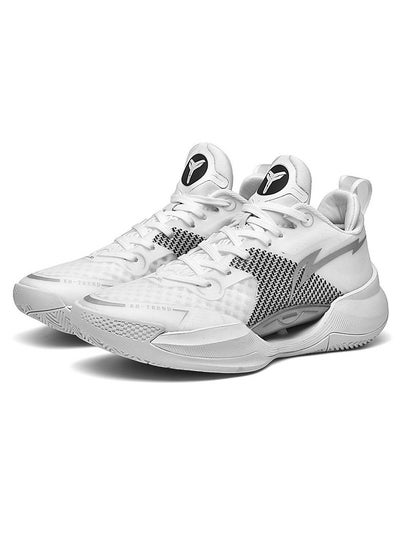 Buy Men's low top wear-resistant and breathable sports basketball shoes in Saudi Arabia