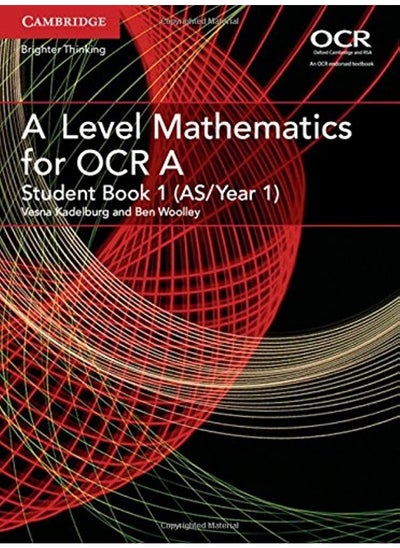 Buy A Level Mathematics for OCR Student Book 1 (AS/Year 1) in UAE