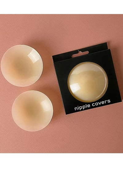 Buy Nipple Covers - Silicone Nipple Covers - Cake Body Nipple Covers, Anti-collision, Glue-Free, Self-Adhesive, Reusable Female Nipple Covers Anti-collision, Glue-Free - 2 pieces in Saudi Arabia