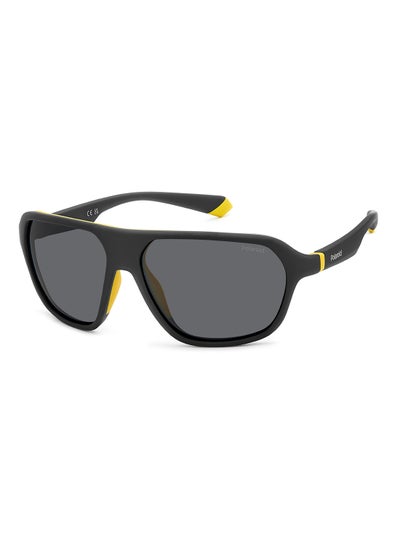 Buy Unisex Polarized Rectangular Sunglasses - Pld 2152/S Black Millimeter - Lens Size: 59 Mm in UAE