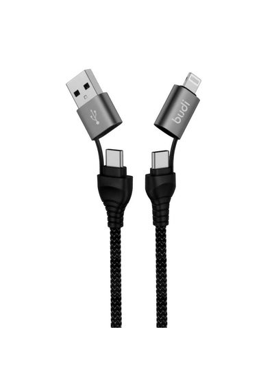 Buy Budi 4 In 1 Charger Cable in UAE