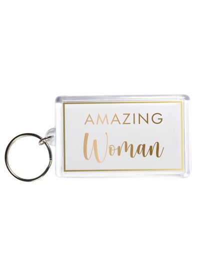 Buy Amazing Woman Acrylic Key Chain in UAE