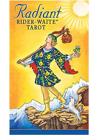 Buy Radiant Rider-Waite Tarot Deck: 78 beautifully illustrated cards and instructional booklet in UAE