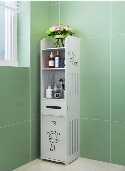 Buy Bathroom And Kitchen Shelf Storage Cabinet 21 x 19 x 120 cm in UAE