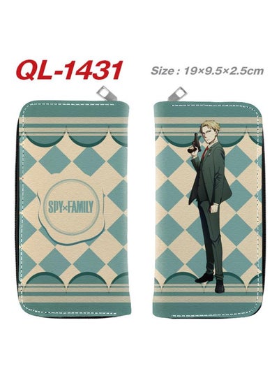 Buy Spy Play House Peripheral Full-color Zipper Wallet Wallet Wallet Cartoon Cartoon Long Wallet Clutch Coin Purse in Saudi Arabia