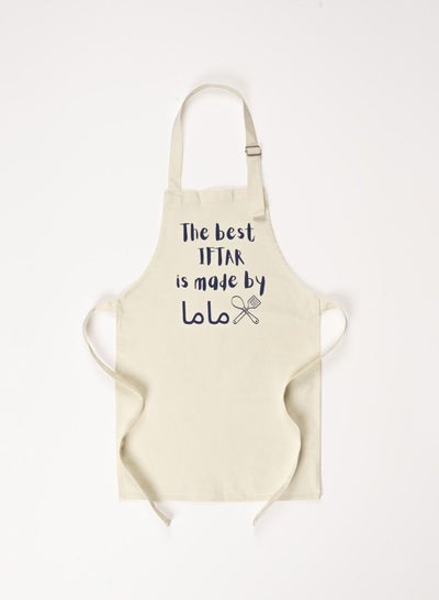Buy HILALFUL Blue Print Children Apron | 100% Cotton | Suitabe for Kids and Children | Perfect Ramadan & Eid Gift for Young Kids and Children in UAE